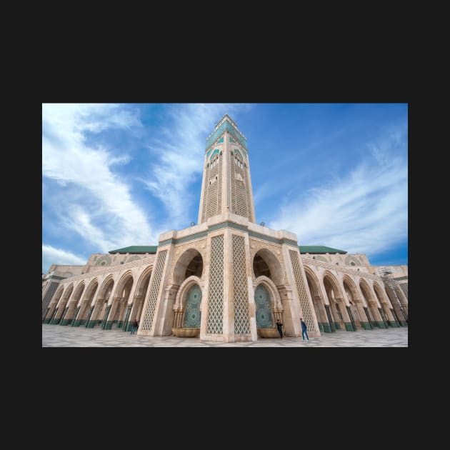 The Hassan II Mosque in Casablanca, Morocco by mitzobs