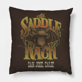 The Saddle Rack San Jose 1976 Pillow