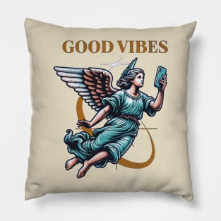 good vibes Pillow