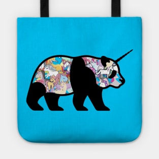 Unicorn Panda Unicorn Panda Birthday Cool Unique Graphic Tote