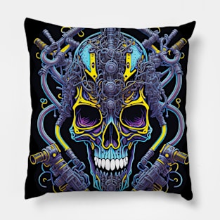 Cyborg Heads Pillow