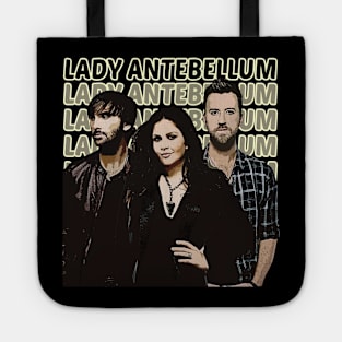 Rhythmic Reverie Lady Melodic Dreams on Fabric Tote