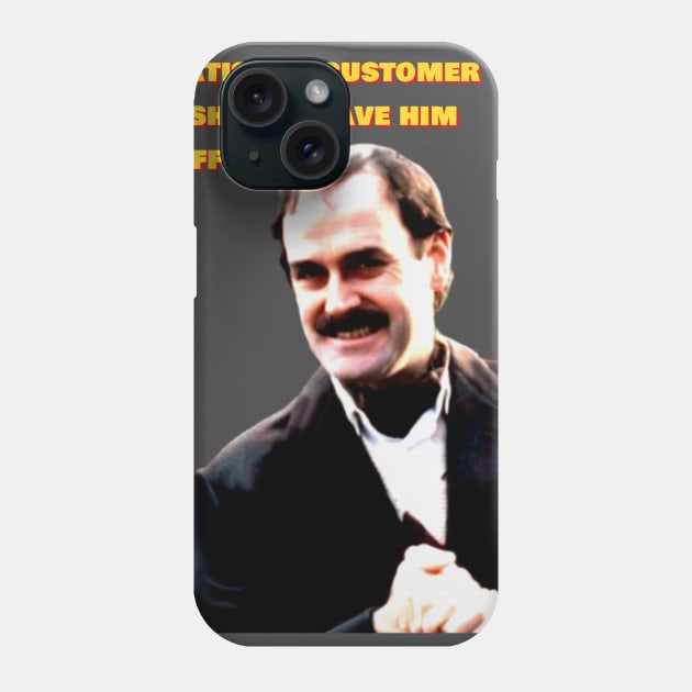 Comedy legends UK Basil Fawlty Phone Case by shortwelshlegs