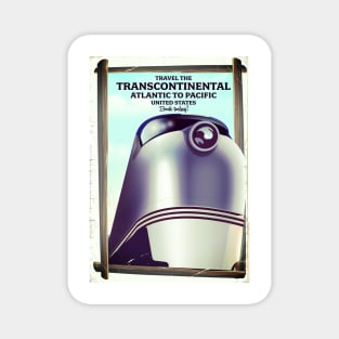 Transcontinental USA Magnet