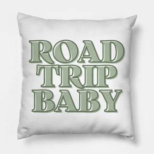 road trip baby Pillow