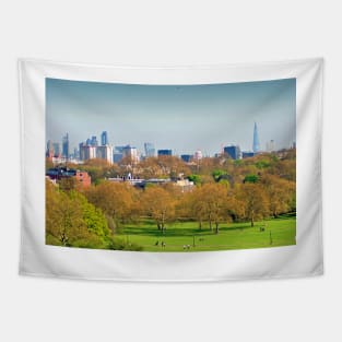 London Skyline Cityscape Primrose Hill Tapestry