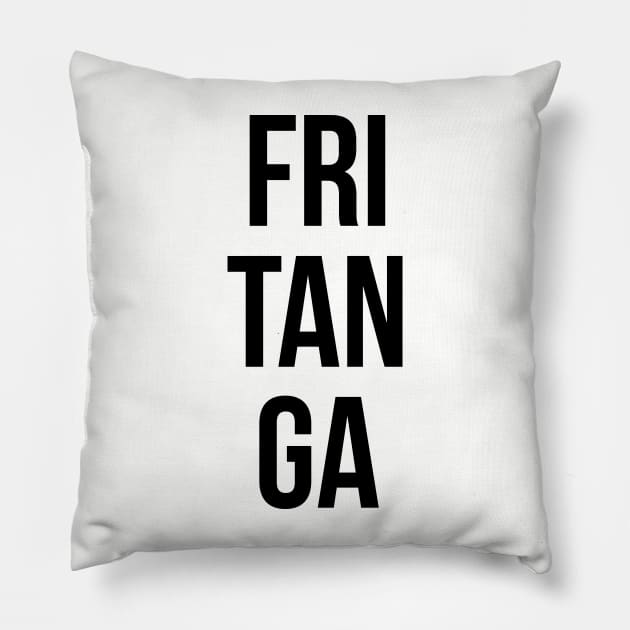 FRITANGA Pillow by NFT Hoarder