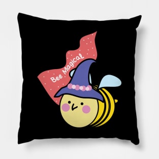 Bee magical cute wizard bee Pillow