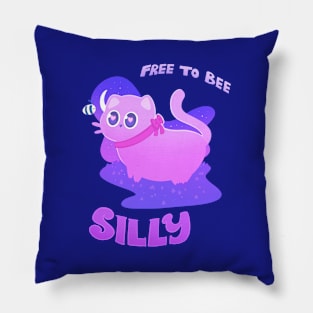 Free to Bee Silly! Pillow