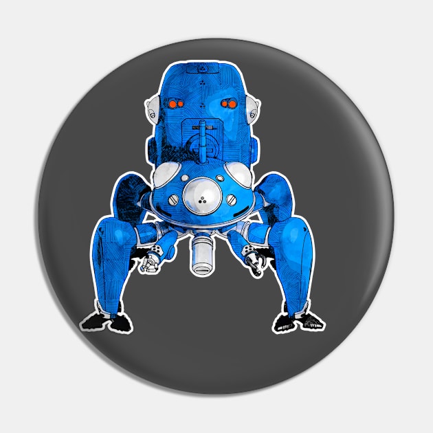 Tachikoma Pin by 3Zetas Digital Creations