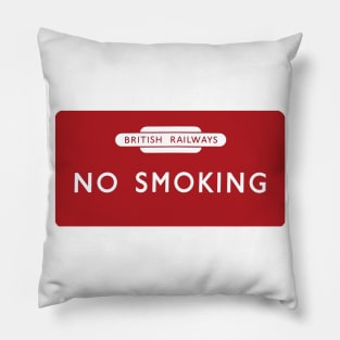 BR No Smoking Sign Pillow