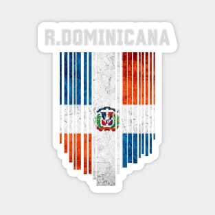 Dominican Republic flag, dominican flag Magnet