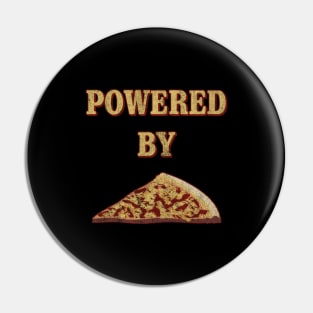 Powered By Pizza Pin