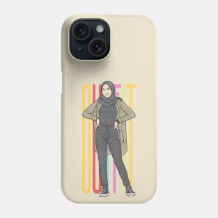 Beautiful Hijab Lady Phone Case