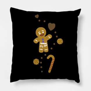 Gingerbread Man Pillow