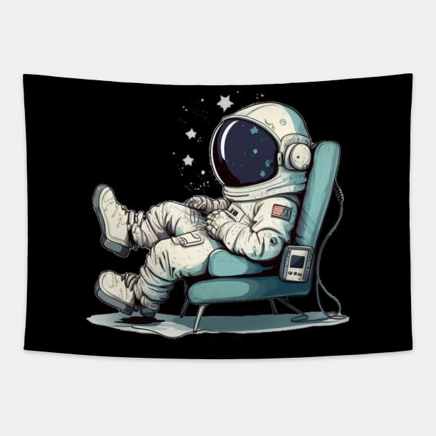 Astronaut v03 Tapestry by Scrumptious