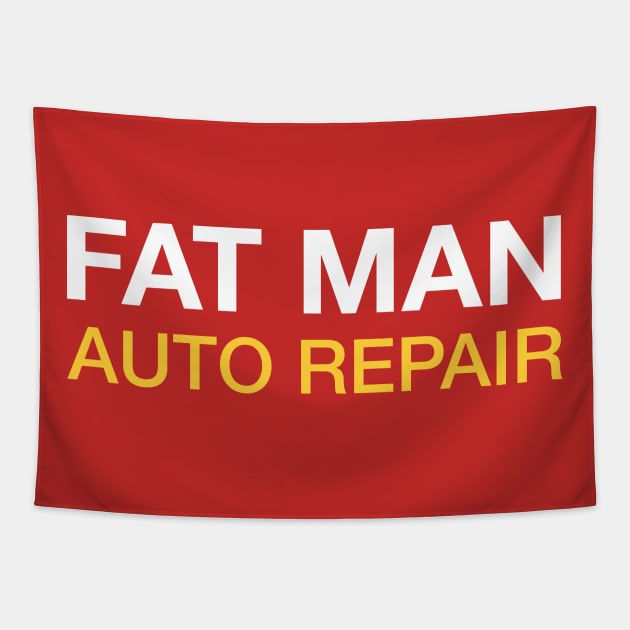 Fatman Repair Tapestry by triggerleo
