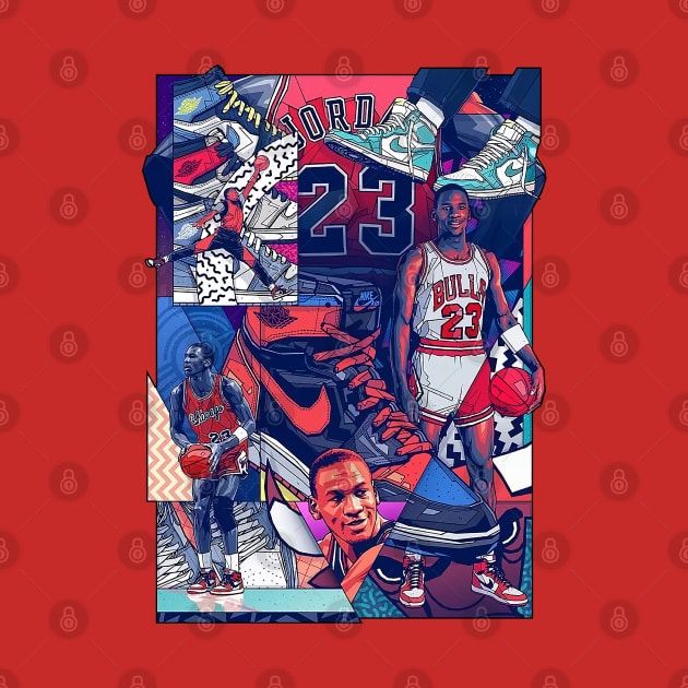 BASKETBALLART -CHICAGO MVP23 by JORDAN-ART23