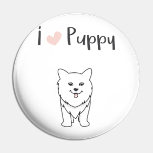 I love puppy Pin