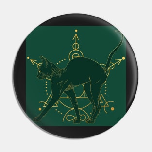 Sphynx [GREEN] Pin