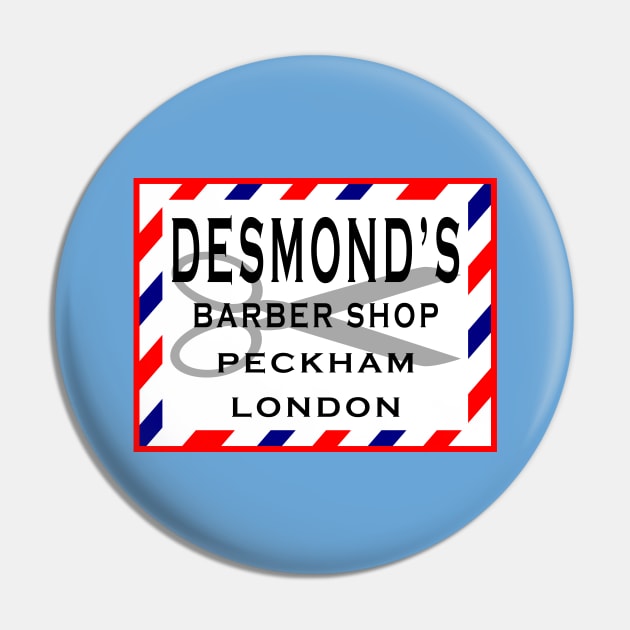 Desmond's Barber Shop Pin by Lyvershop