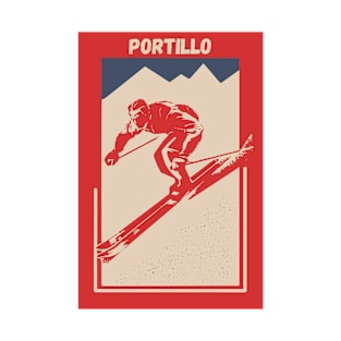 Portillo Chile Ski Resort Vintage T-Shirt