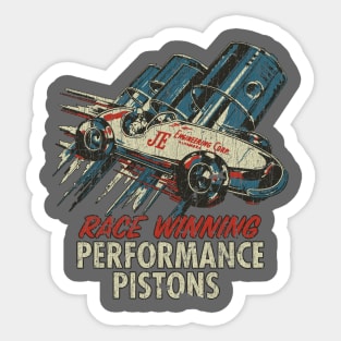Adesivi vintage sticker Drag Racing Decal ADRL JE pistons -  Portugal