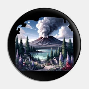 Lassen Volcanic National Park Pin