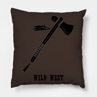 Western Era - Wild West Indian Tomahawk Pillow