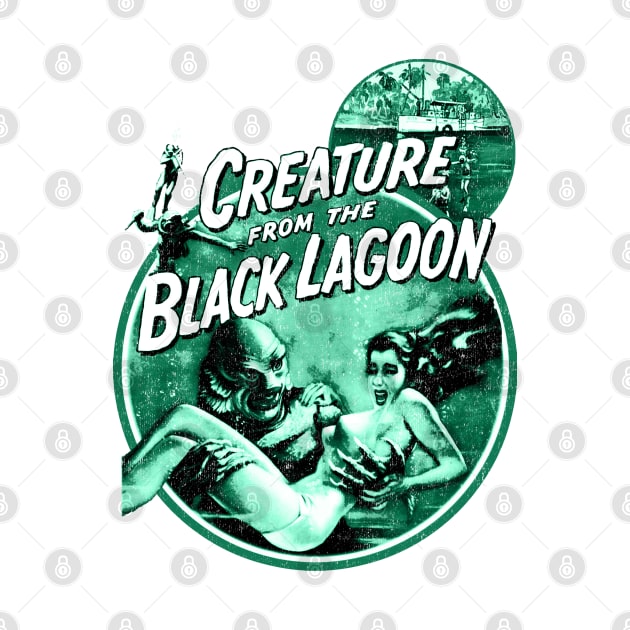 Vintage Creature From the Black Lagoon by Joaddo