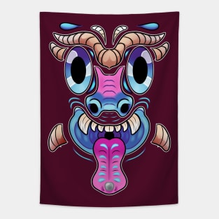 Impish Blue Tapestry