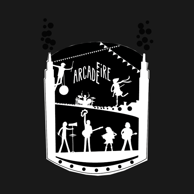 Arcade Fire Stage by Specialstace83