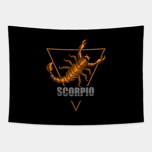 Scorpio Tapestry by TambuStore