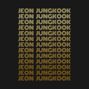 Jeon Jungkook - Jung Kook BTS Army Merchandise T-Shirt