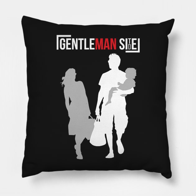 Gentleman Side Pillow by stekul