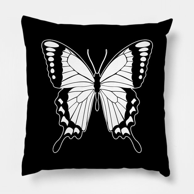 butterfly Pillow by ElectricPeacock