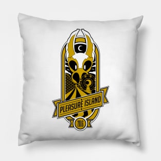 Pleasure Island 2016 (gold) Pillow