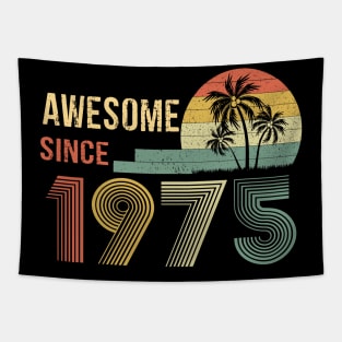 47 Years Old Awesome Since 1975 Gifts 47th Birthday Gift Tapestry