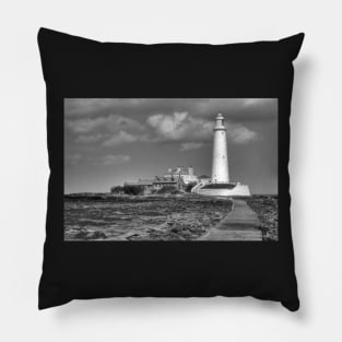 St. Mary's Lighthouse Pillow