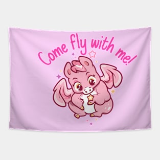 Cute little Ponys Girly Tapestry