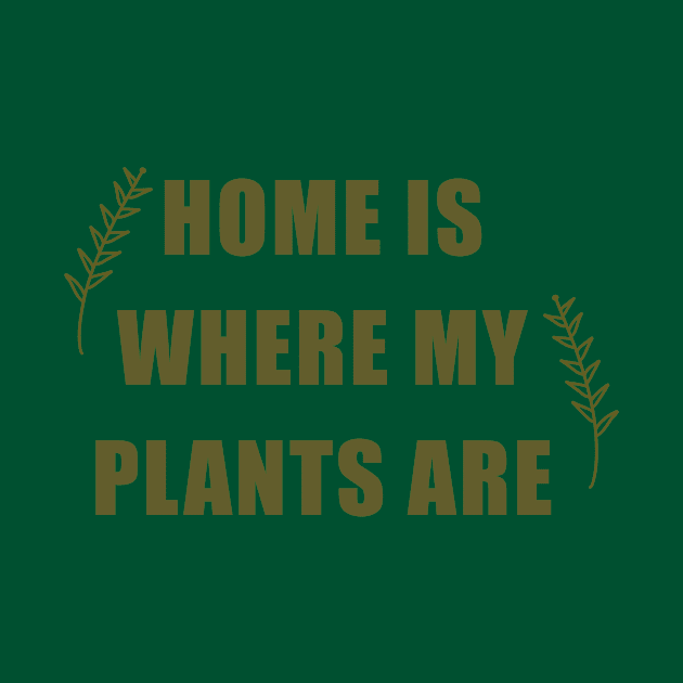 Home is where my plants are by Laevs