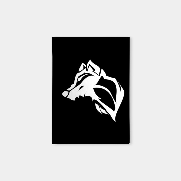 White Tribal Wolf