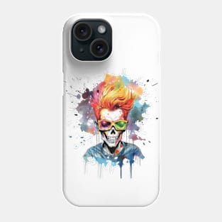 Colorful Skulls Phone Case