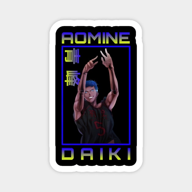 Aomine Daiki Kuroko No Basket Magnet by HammiltenJohn