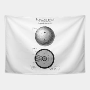 BOWLING BALL Tapestry