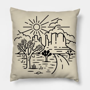 Joshua Tree T-Shirt Pillow