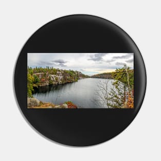 Lake Minnewaska Panorama Pin