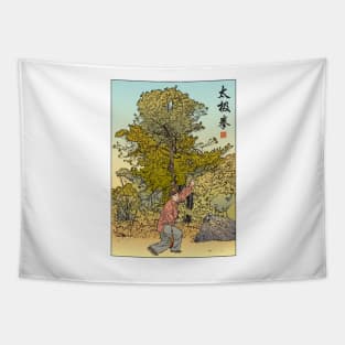 Tai Chi Sword 2 Tapestry