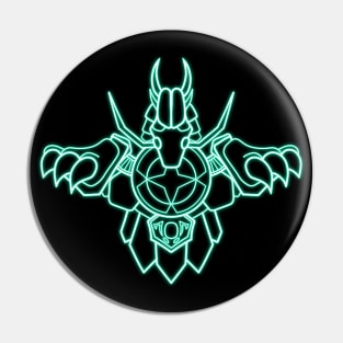 Neon Dragon Pin