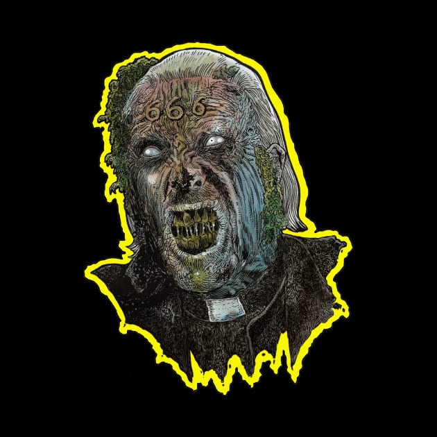 Demonic Zombie Priest by rsacchetto